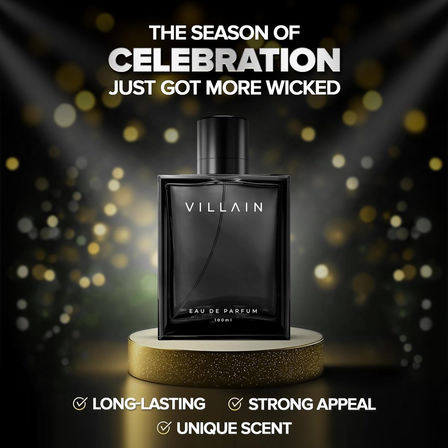 Villain Classic Black & On the Rocks EDP Combo