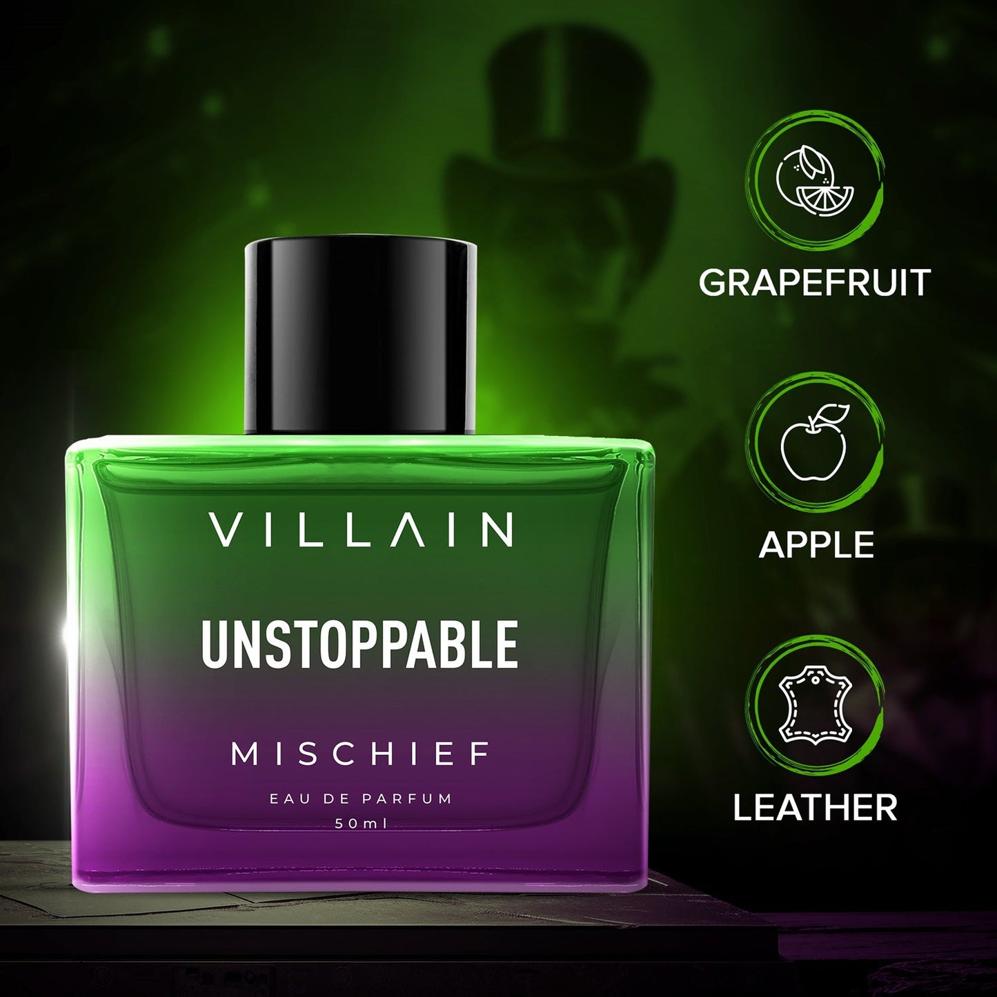 Villain Voltage & Unstoppable Mischief EDP Perfume Combo  - 2 x 50ml