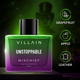 Villain Voltage & Unstoppable Mischief EDP Perfume Combo  - 2 x 50ml