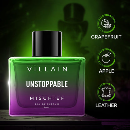 VILLAIN Desire & Unstoppable Mischief Eau de Parfum Combo Pack of 2