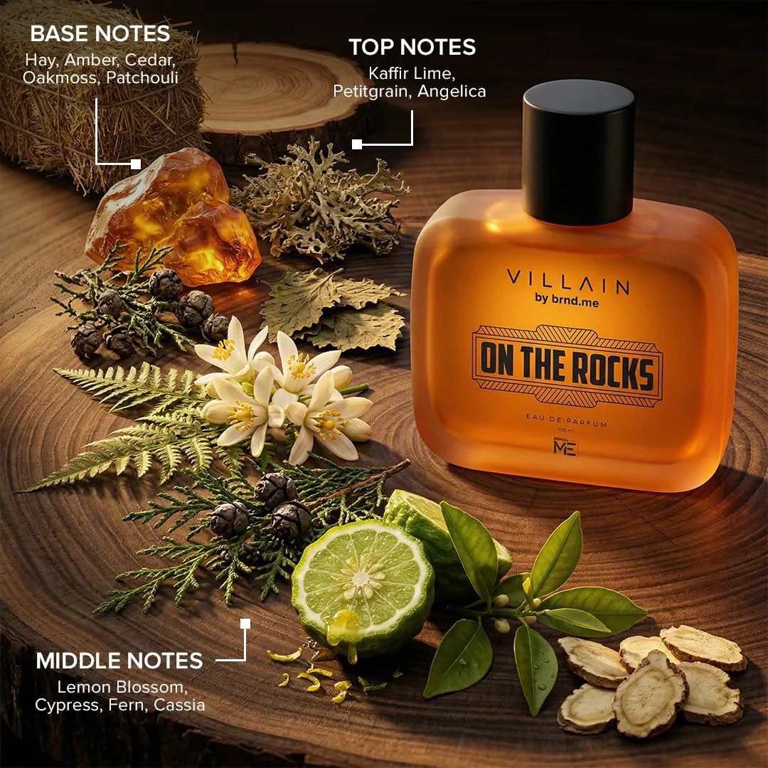 Villain On The Rocks Eau De Parfum for Men 100ml