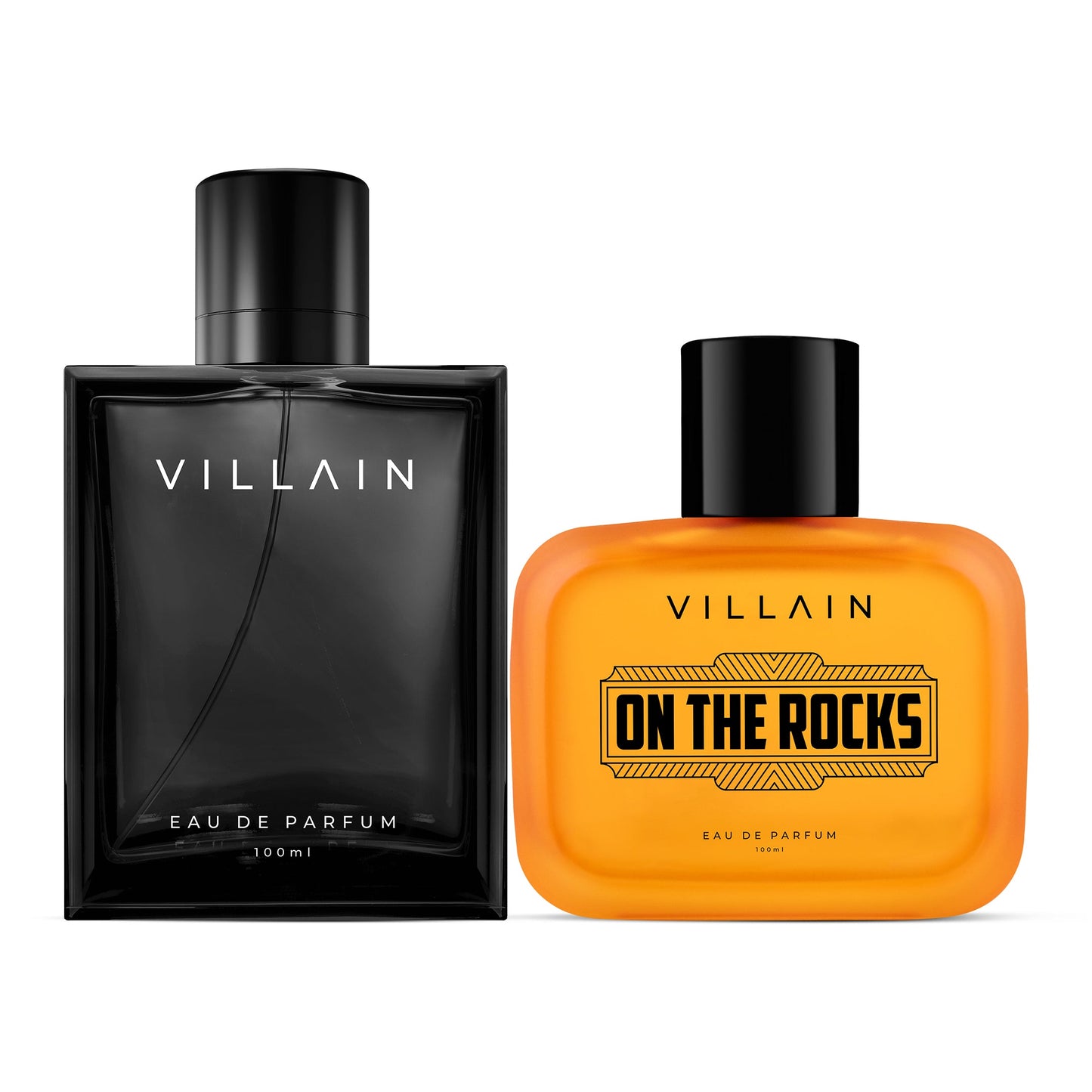 Villain Classic Black & On the Rocks EDP Combo